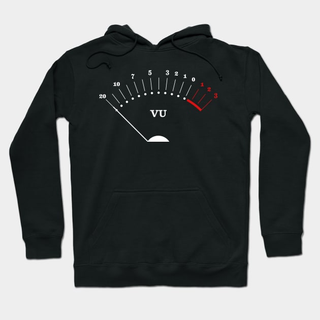 Vu Meter Hoodie by oskibunde